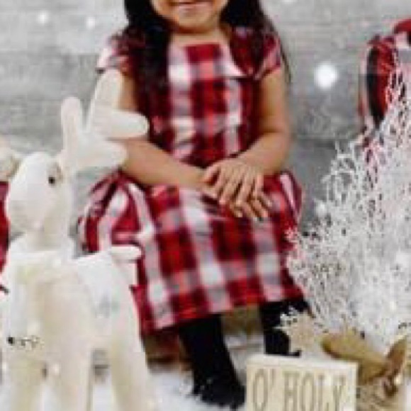 ❤️🖤🤍 CARTER’S RED AND BLACK DRESS ❤️🖤🤍 - Picture 3 of 5